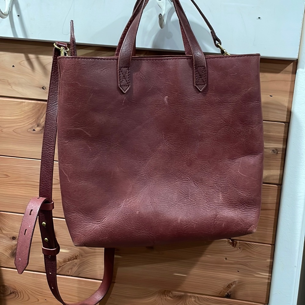 Madewell crossbody zip tote